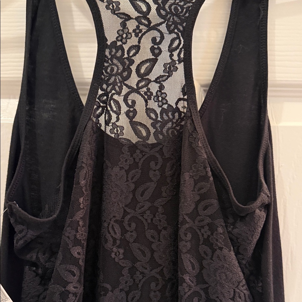Disney parks Black & Pink Lace-Back Graphic Tank Top - Pirate Couture - Picture 6 of 7